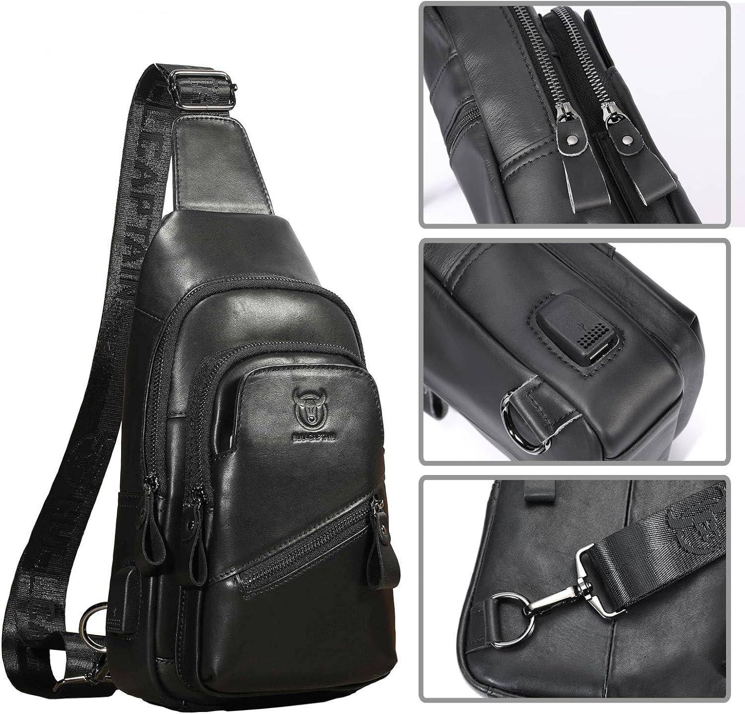 Premium Leather Sling Bag – Functional & Refined