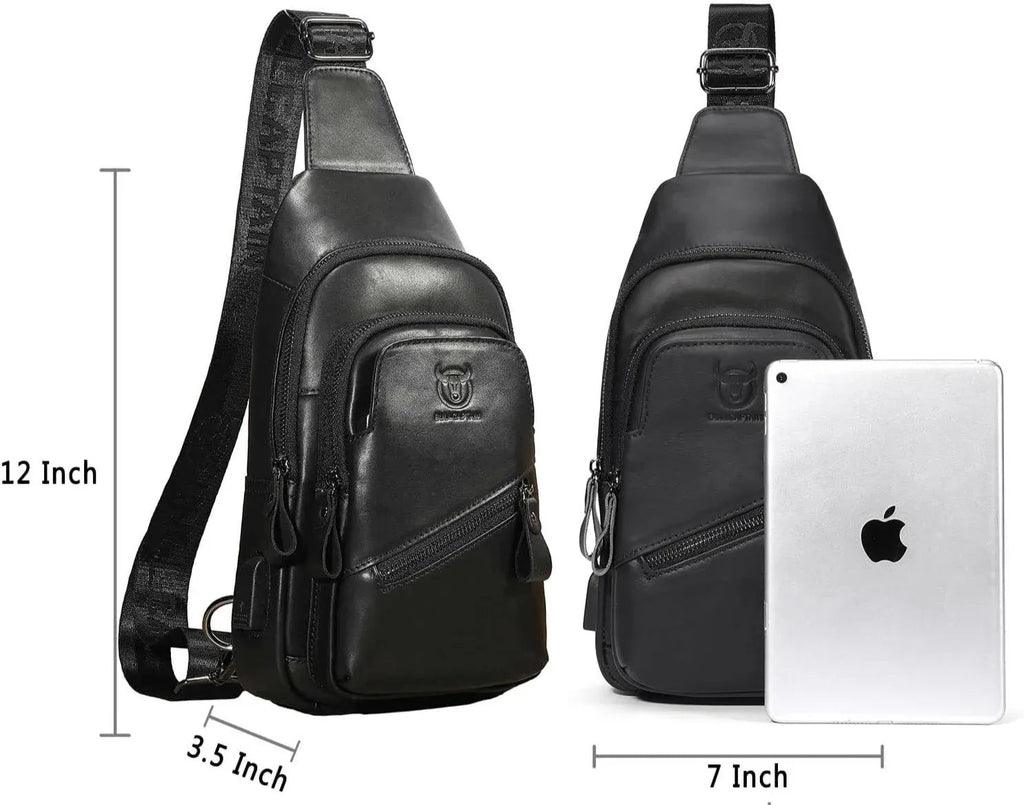 Premium Leather Sling Bag – Functional & Refined